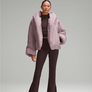 NWT Lululemon Hooded Insulated Wrap Bomber Jacket size 6